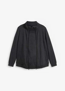 Praktische Swetjacke mit Trageeinsatz Gr. 44/46 Schwarz Meliert Damenjacke Neu* - Bild 1 von 1