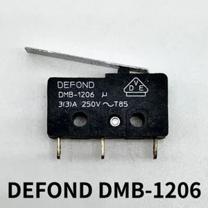 Microinterruptor DEFOND DMB-1206 / DMB-1210 3 pines con palanca de presión - Imagen 1 de 4
