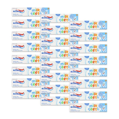 24x Macleans 63g Kids Toothpaste Tube Milk Teeth Oral Dental Care Children 0-3y - image 1 of 4