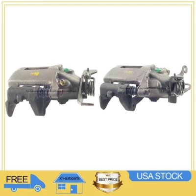 For 2000-2002 Jaguar S-Type Rear Left & Right Brake Calipers and Bracket XH - Image 1 of 4