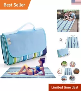 Beach Blanket Extra Large Picnic Blanket Sandproof Waterproof Outdoor Indoor ... - Picture 1 of 9