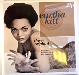 Eartha Kitt Three Original Albums Revisited LP Album vinyl record remastered - Picture 1 of 13