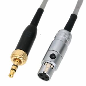 Mini-XLR TA3F 3Pin to 3.5 Plug Lock cable L2B2AT for Sony Sennheiser Transmitter