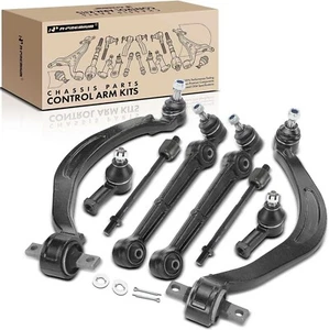 Front Lower Control Arm w/ Ball Joint + Inner & Outer Tie Rod Kit for Eclipse - Picture 1 of 6