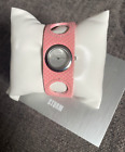 Storm "Zany" Vintage Watch Pink Leather Snake Textured Strap Great Cond Boxed