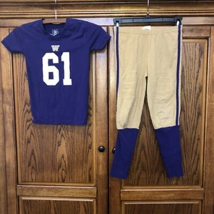 Boy’s Washington Huskies Tshirt And Pants Sleepwear Set, Size 8 - Picture 1 of 12