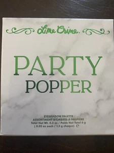 New Lime Crime PARTY POPPER Eye Shadow Palette Metallic 4 Colors Eyeshadow - Picture 1 of 1