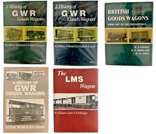 David & Charles History of British Goods & GWR Wagons & LMS Wagons