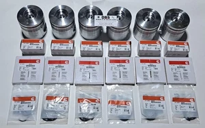 94-98 Pistones de Tazón Estándar para Cummins 12V Juego de 6 con ANILLOS DE PISTÓN PINES CLIPS - Imagen 1 de 5