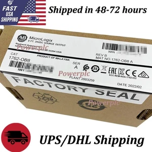 NEW AB 1762-OB8 PLC MicroLogix 8 Point Digital Output Module PLC US Free Tax - Picture 1 of 5