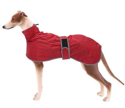 - Wasserdicht Windhunde Mantel Fleece Whippet Pullover WinterjackeVerstellbar... - Bild 1 von 4