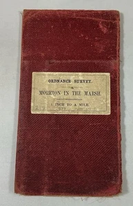 Vintage Ordnance Survey Revised New Series in Colour, sheet 217, Moreton, 1899 - Picture 1 of 3