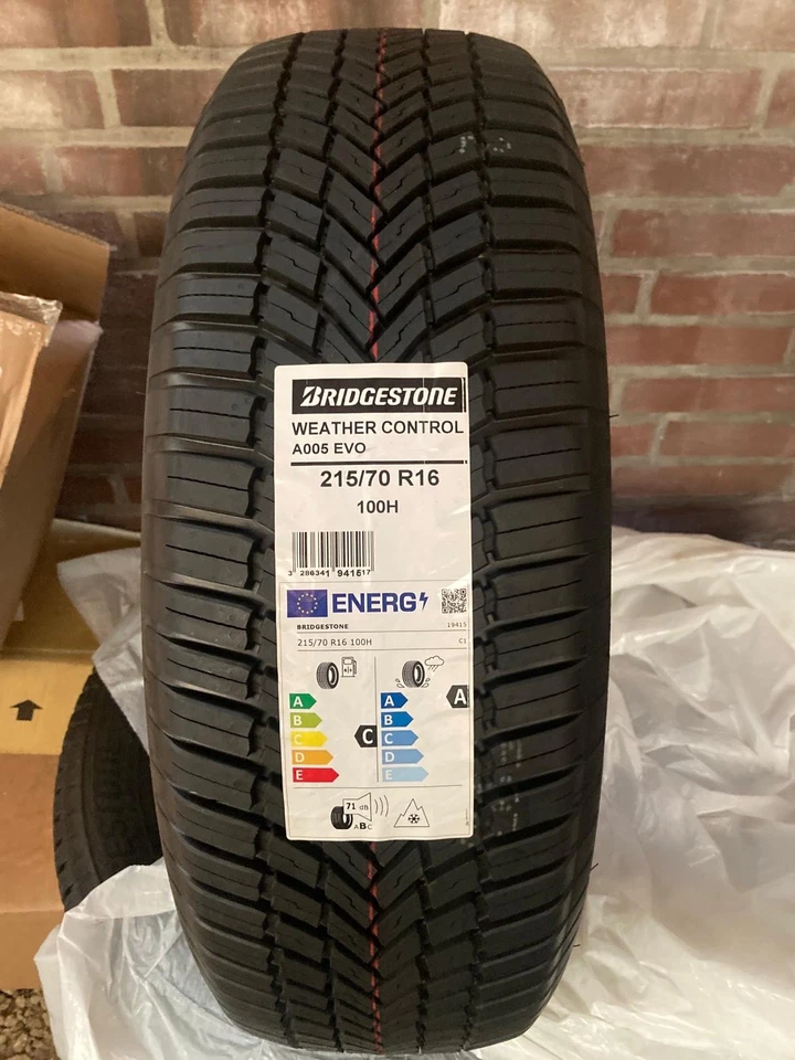 Reifen 215/70 R16.  100H Bridgestone  Weather control A005EVO  - Bild 1 von 1