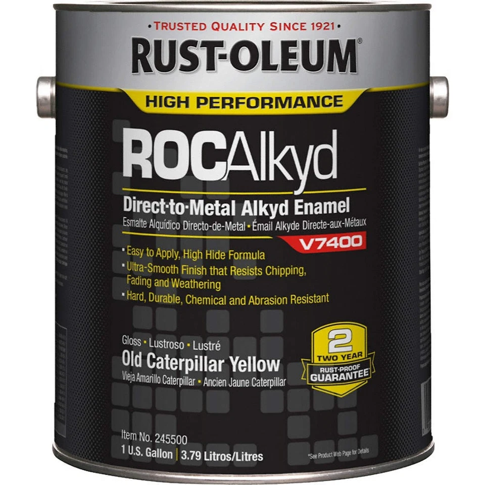 RUST-OLEUM 245500 V7400 esmalte alquídico, yllw (oruga vieja) 2ZLU8 Foto 1 de 1