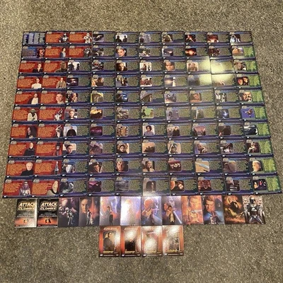 2002 Star Wars Attack of the Clones 100 Cards Full Set + Silver, Prismatic Foil - Image 1 of 4