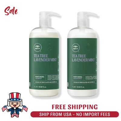 Tea Tree Lavender Mint MoisturizingShampoo & Special Conditioner - 33.8 oz - Image 1 of 4
