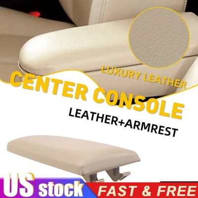 Para Volkswagen Golf Jetta Passat 1999-2005 Consola central Apoyabrazos Tapa Beige NUEVO Foto 1 de 4