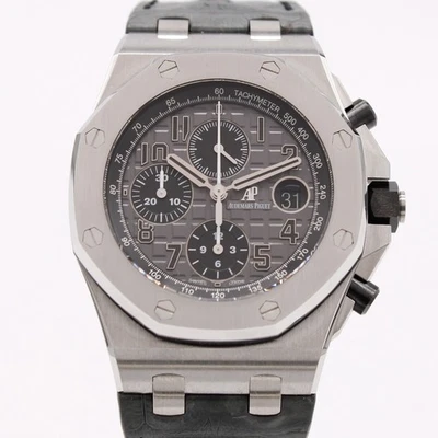 Audemars Piguet Royal Oak Offshore Chronograph “Elephant” 42mm Grey 26470ST MINT - Image 1 of 4