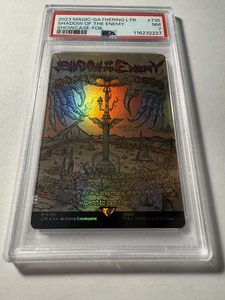 L'ombra del nemico #735 vetrina LOTR PSA 7 NM - Foto 1 di 5