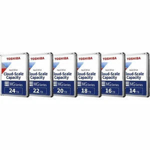 Toshiba MG11 MG11ACA24TE 24 TB Hard Drive 3.5" Internal SATA CMR Method 24TB HDD - Picture 1 of 1