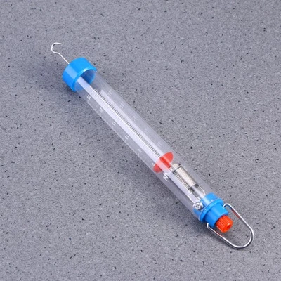  Bilancia meccanica a molla in plastica trasparente a molla dinamometrica - Immagine 1 di 4