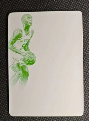 2020-21 Flawless Immanuel Quickley Rookie Vertical Patch Auto Yellow Plate 1/1 - Image 1 of 2