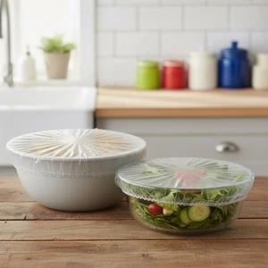 32 Schüsselhauben Topfhauben Abdeckhauben Fliegenschutz mit elastischem Gummizug - Bild 1 von 3