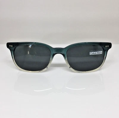 New VINTAGE CALVIN KLEIN Sunglasses CK 715 Green Col. 085 Size: 49-18mm Italy - Image 1 of 4