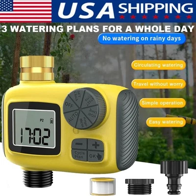 NEW Automatic Watering Timer Programming Watering System for Outdoor Garden Lawn - Image 1 of 4