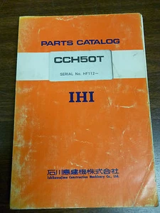 IHI CCH50T crawler CRANE parts manual - Picture 1 of 2