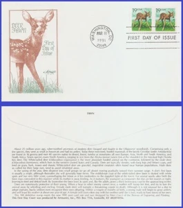 USA4 #2479 U/A ARTMASTER FDC STR2 Fawn - Bild 1 von 1