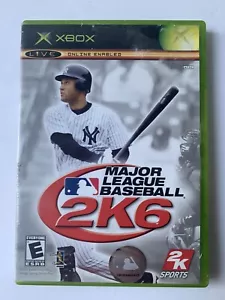 Major League Baseball 2K6 (Microsoft Xbox, 2006) CIB w/ Manual- Free Shipping! - Picture 1 of 3