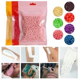 100 G/Sacs De Pastilles De Cire Dure Épilatoire Pour Épilation Du Corps ~ - Zdjęcie 1 z 26