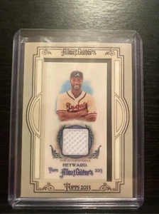 2013 Allen And Ginter Baseball Jason Heyward Mini Jersey Atlanta Braves - Picture 1 of 5