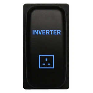 Druckschalter 168B 12V INVERTER Ein-Aus LED Blau für Mitsubishi Pajero L200 S4 S... - Bild 1 von 2