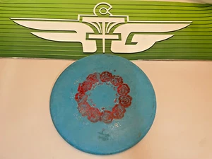 FLY GREEN DISC GOLF USED OLD INNOVA DX POLECAT GRATEFUL DISC SPORTS FESTIVAL - Picture 1 of 2