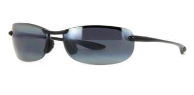 Gafas de sol Maui Jim MAKAHA 405-02 gris polarizadas negras sin montura Foto 1 de 4