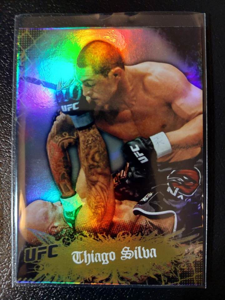 Thiago Silva #39 2010 UFC Main Event Thick Gold Parallel - Image 1 of 2