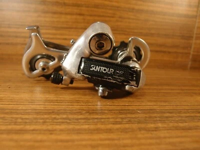 1990-е MTB задний переключатель Suntour XC Comp сделано в Японии длинная клетка 7 скоростей - Изображение 1 из 4