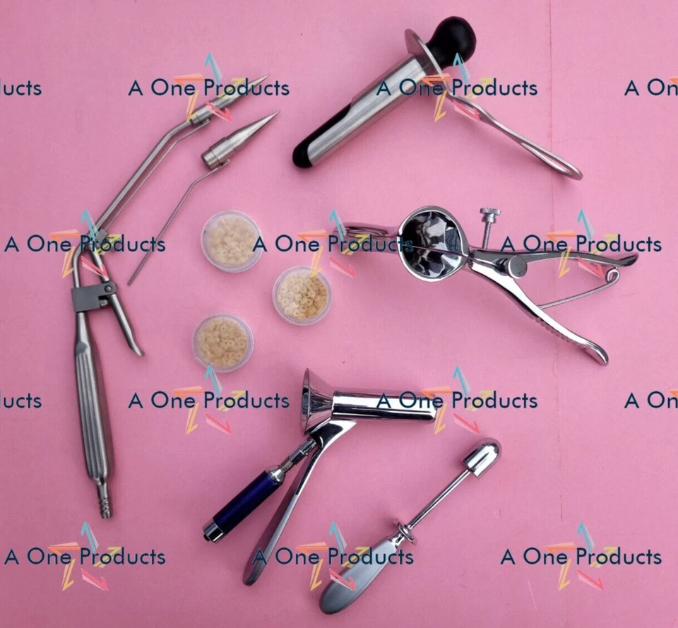 Proctoscopio ligadura de succión de hemorroides rectal hemorroidectomía Foto 1 de 2