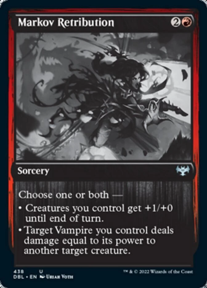Magic the Gathering (mtg): DBL: Markov Retribution - Foil - Image 1 of 1