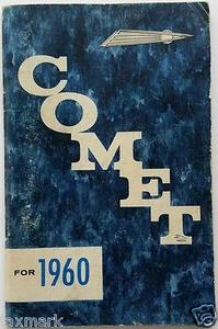 "COMET PARA 1960" Lincoln-Mercury Manual del Propietario... Mejor Precio en eBay... - Imagen 1 de 8