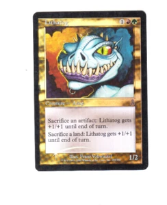 Foil Lithatog *Odyssey* MTG Magic the Gathering - Picture 1 of 2