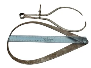 L.S. Starrett Lot of 2 Outside Calipers Measuring Devise 12” - Picture 1 of 1