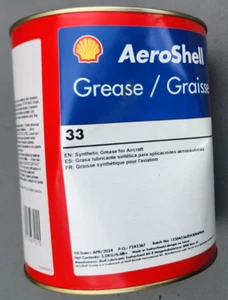 AeroShell 33  Synthetic Aircraft Grease 6.6 Lbs, Fill Date Apr 2024 - Picture 1 of 4