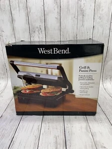 West Bend Indoor Grill & Panini Press Made In The USA - Small Kitchen Appliance - Picture 1 of 4