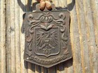 Eisen ULLR ÖSTERREICH Bundesadler ohne Ketten + Hammer und Sichel Gebirgsjäger?