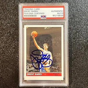 2005 Topps #109 Brent Barry Signed Card AUTO PSA Slabbed Spurs - Picture 1 of 2