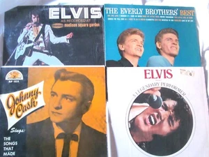 ROCK LOT[ELVIS [shrink]*ELVIS [shrink]*JOHNNY CASH*EVERY BROTHERS*3 GREATS - Picture 1 of 10