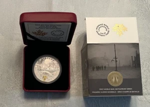 2018 Canada $20 Canada's 100 Days First World War Battlefront Series Silver - Picture 1 of 5